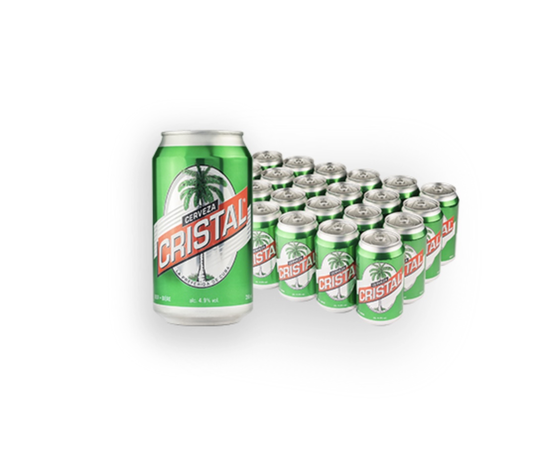 Cerveza Cristal — Caja de 24
