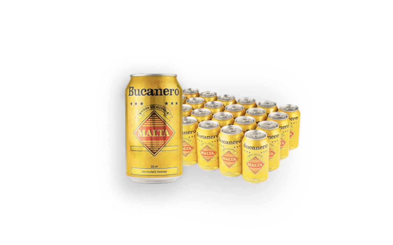 Malta Bucanero — Caja de 24